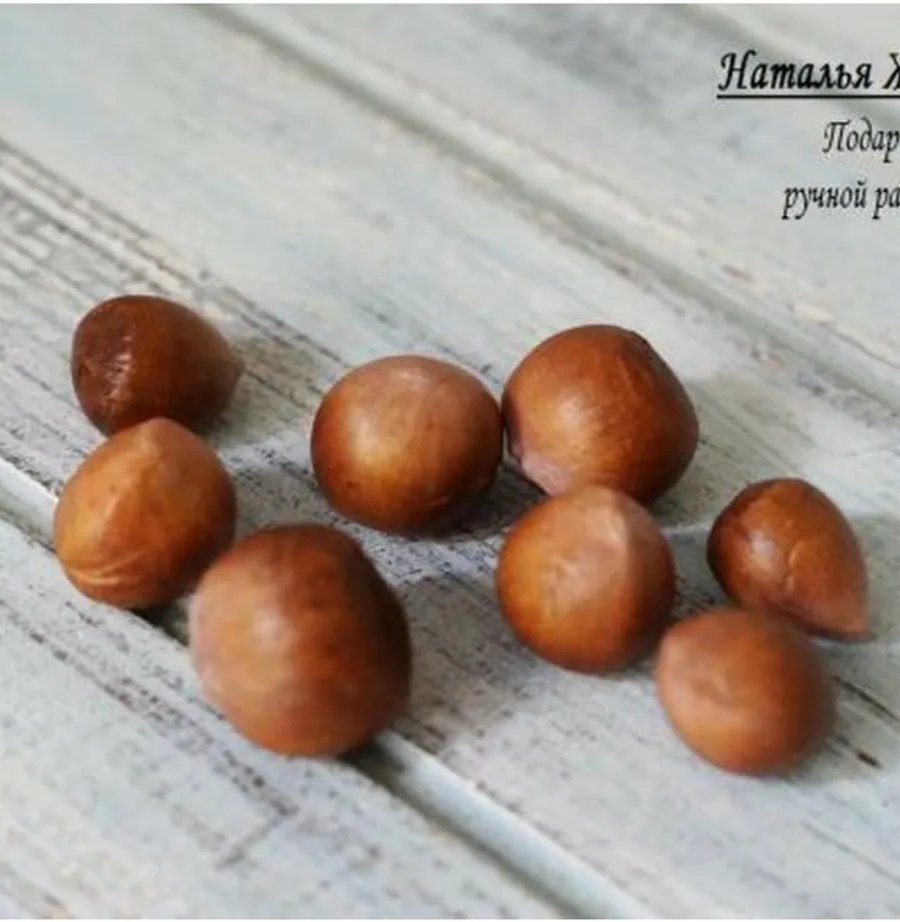 Работа Натальи Желонкиной . Использован молд "Фундук" 