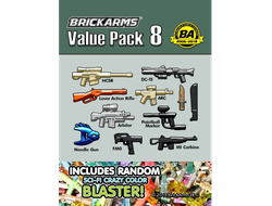 BrickArms - Value Pack 8 + случайны бластер Sci-Fi в подарок