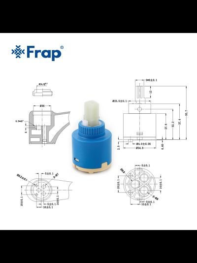 Картридж керамический FRAP F51