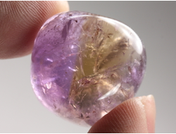 Аметрин, галтовка, Боливия (21*21*19 мм, 16,8 г) №38343