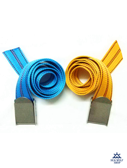 Ремень для дайвинга цвет. нейлон с нерж. пряжкой 1,4м