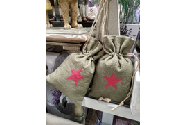 Текстильные саше с логотипом компании