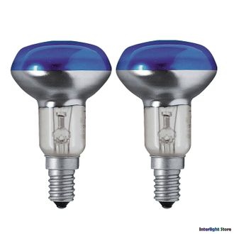 Philips Reflector Colours NR50 40w 230v 30° E14 Blue