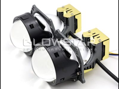 Билед модули Aozoom A20 2024 3.0 дюйма, 2 чипа, 5500K, 12V, 53W/70W, крепление 3R (комплект, 2шт)