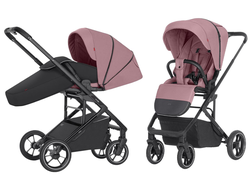 Коляска прогулочная Carrello Alfa CRL-5508 Rouge Pink 2024 (накидка черная)