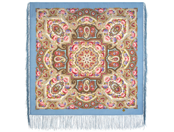 Павловопосадский платок Золотце 2003-1