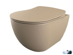 Унитаз Creavit Free FE320-11CM00E-0000 Cappucino подвесной, бежевый купить в магазине Маруся