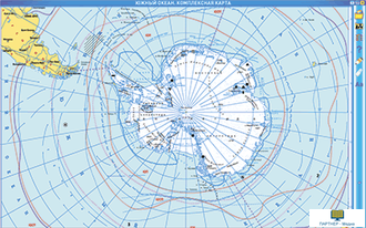 Интерактивные карты по географии.География материков и океанов. 7 класс. Мировой океан.