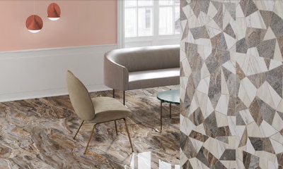 Marble Set, 60х120 см, керамогранит, Оробико Темный Греж Лаппато Ректификат R9 (9мм), K951333LPR