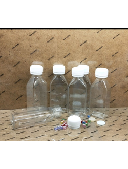 Флакон 100 мл. с крышкой 50 шт.