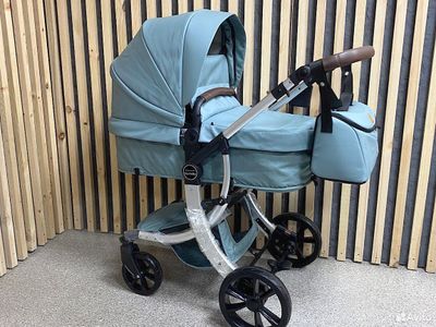 Детская коляска 2 в 1 Farfello Aimile Original Атлантида Экокожа