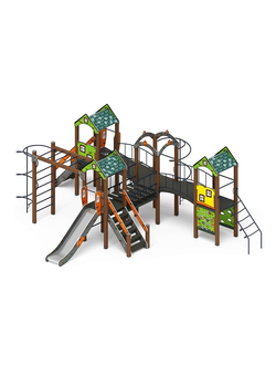 Серия «Дворик детства» (Город) ДИК 2.01.4.02-01 H=1200 игровой комплекс