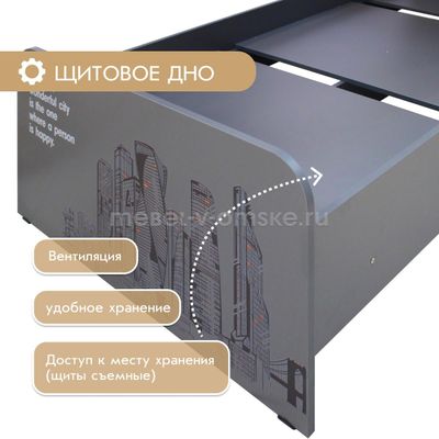 Кровать Сити - 0,9