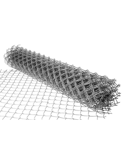 Рабица оцинков. яч. 50*50 мм, размер 1,8м*10 м ТУ (диам. проволоки 1,8 мм)
