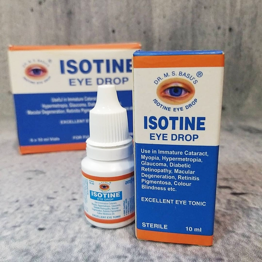 Глазные капли ISOTINE (Индия) 10 мл