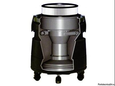 Строительный пылесос  TORNADO 504 JUSTO Inox с системой Циклон