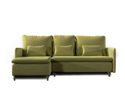 Диван-кровать Fresh, коллекция Фреш, зеленый левый