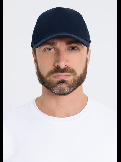 Бейсболка STAN 5 клиньев хлопок 280,03, Т-синий