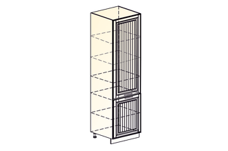 Бавария Шкаф-пенал 2 L600 (2 дв.гл.)