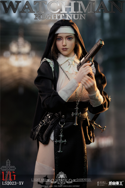 Боевая монахиня Елена - Коллекционная фигурка 1/6 SCALE The First Play of 'Redemption of the Night' Elena (LS2023-XV-A) - Longshan