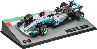 Formula 1 (Формула-1) выпуск № 51 с моделью MERCEDES W08 EQ POWER+ Льюиса Хэмилтона (2017)