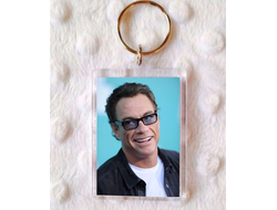 Брелок акриловый Jean-Claude Van Damme, Жан-Клод Ван Дамм №1