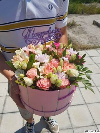 Композиция из Цветов Красотка фото1