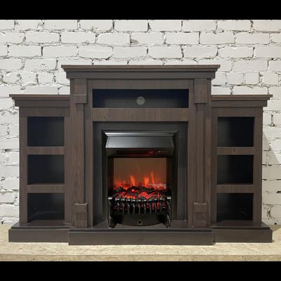 Электрокамин Теннесси LUX AO с очагом Fobos