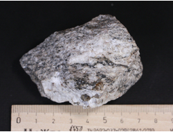 Циркон (кристаллы в породе), Россия, Южный Урал, Вишневые горы (70*47*40 мм, 154 г) №17779