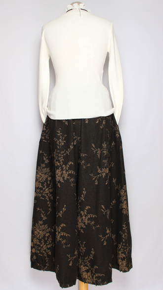 ДЖЕМПЕР  "Воланчики" белый до р.46