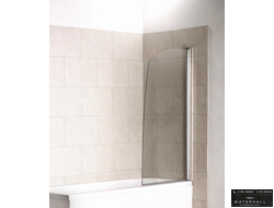 Шторка для ванны SCREEN R-80-C-CH 800*1400 (1 ств.распашная, стекло 5 мм)