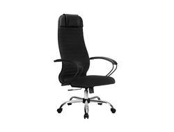 Компьютерное кресло МЕТТА Комплект 27 чёрный,  пятилучье Ch ов/сечен