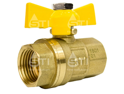 Кран шаровый STI бабочка Г/Г 15 газ