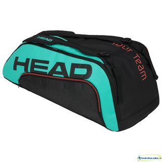 Теннисная сумка Head Tour Team 9R Supercombi 2020 (Black/Teal)