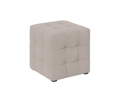 Пуф Тип 1 Велюр Мокко светлый