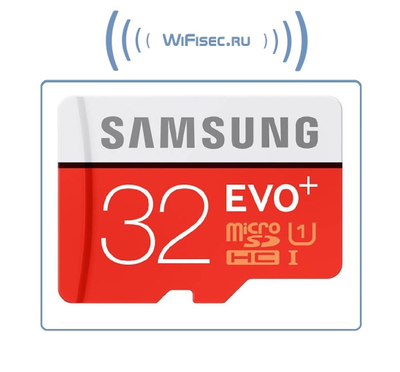 Карта памяти Samsung EVO Plus microSD UHS-I 32 ГБ (80/20)