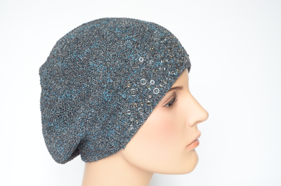 Vizio Италия женский берет с люрексом 7078