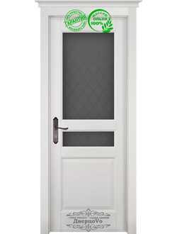 ОКА (Беларусь) МАССИВ ОЛЬХИ/ ГАРМОНИЯ/ ЭМАЛЬ БЕЛАЯ/ ПОЛОТНО ОСТЕКЛЕННОЕ