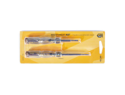 Набор индикаторных отверток НИО-02Т серия ПРОФИ для контактного определения наличия переменного напряжения