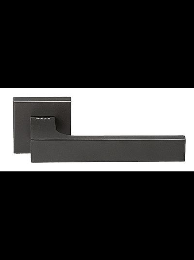 Дверные ручки Sillur MURO M.Black черного цвета