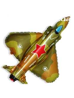 Шар 39"/99 см "Истребитель военный"