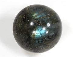Шар Лабрадорит, Мадагаскар (40 мм, 87 г) №35337
