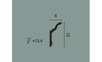 Карниз CX192 - 12*6*200см