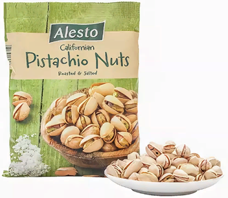 Alesto Pistachios Жареные фисташки с солью 250гр