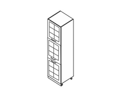 Кухонный пенал Равенна Спарк П60(В) 3д