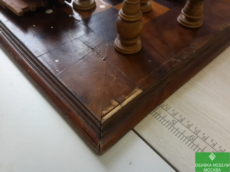 Старая столешница отошел шпон