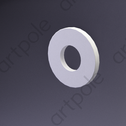 Гипсовая панель DISK-zero артикул E-0015