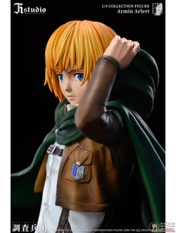 Фигурка статуя 1/4 Армин Арлерт (Armin Arlert GK Statue jr studio)