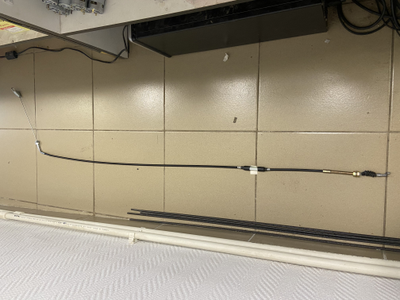 Трос привода шнека снегоуборщика длина 151 см