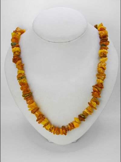 Лечебные бусы из крупного янтаря 03164